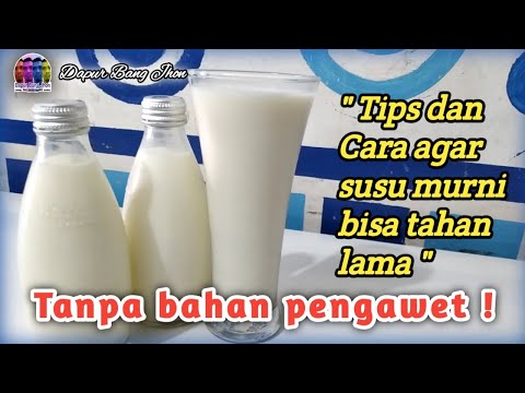 Video: Bagaimana susu bisa tetap alami lebih lama?