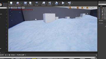 Sparkly Snow Material + Snow Fall