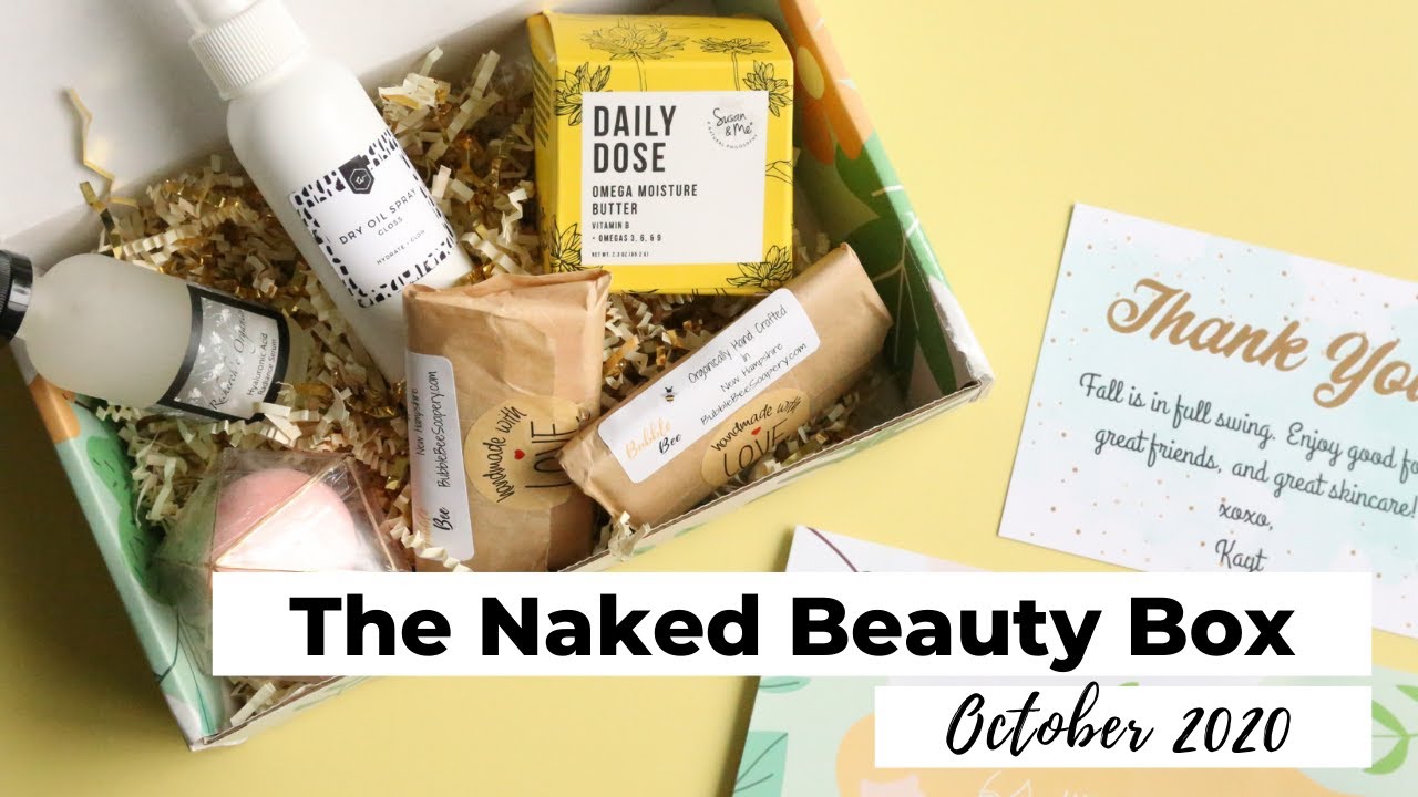 The Naked Beauty Box Unboxing October 2020: Beauty Subscription Box