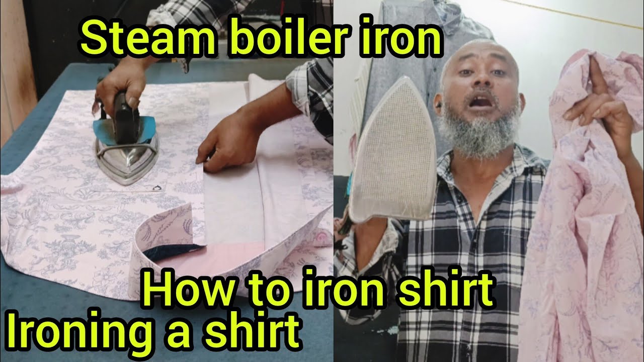 Shirt ironing and folding|how to iron|shirt folding trick 