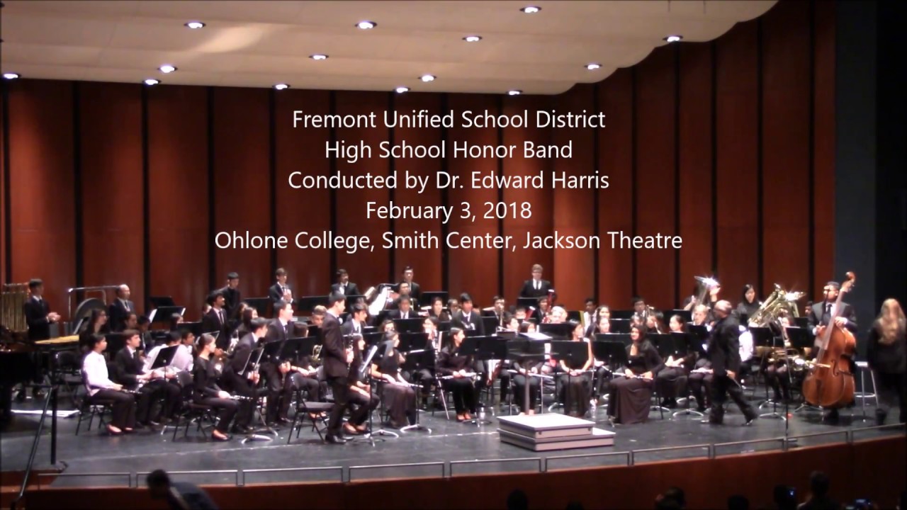 Fremont Unified School District FUSD High School Honor Band 2018 YouTube