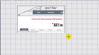 SpecView Active X Webpage Tutorial