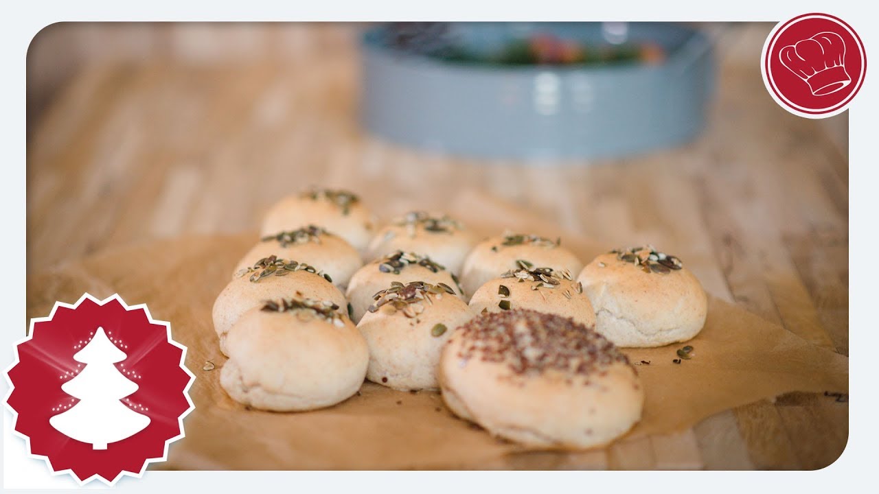 Brötchen Tannenbaum zum Frühstück oder Vorspeise aus dem Thermomix ...