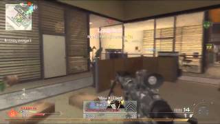 MW2 Sick 360 No Scope Across Map!