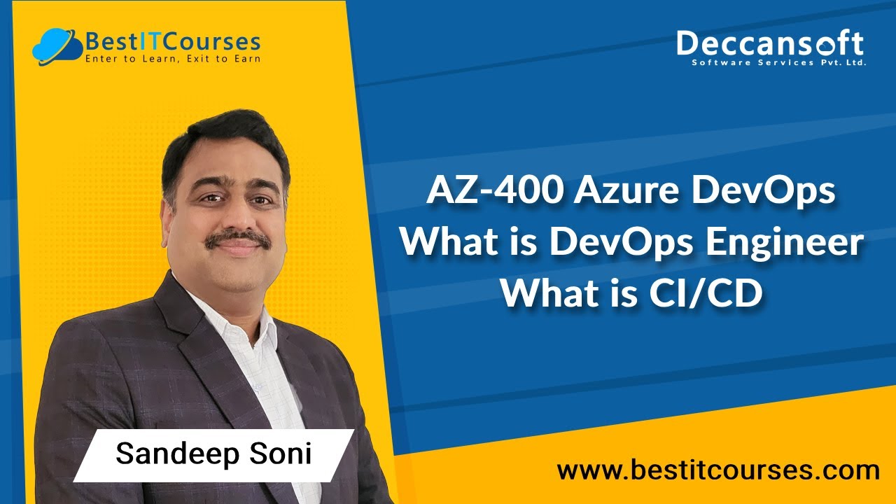 AZ-400 Azure DevOps | What is DevOps Engineer | What is CI/CD - YouTube