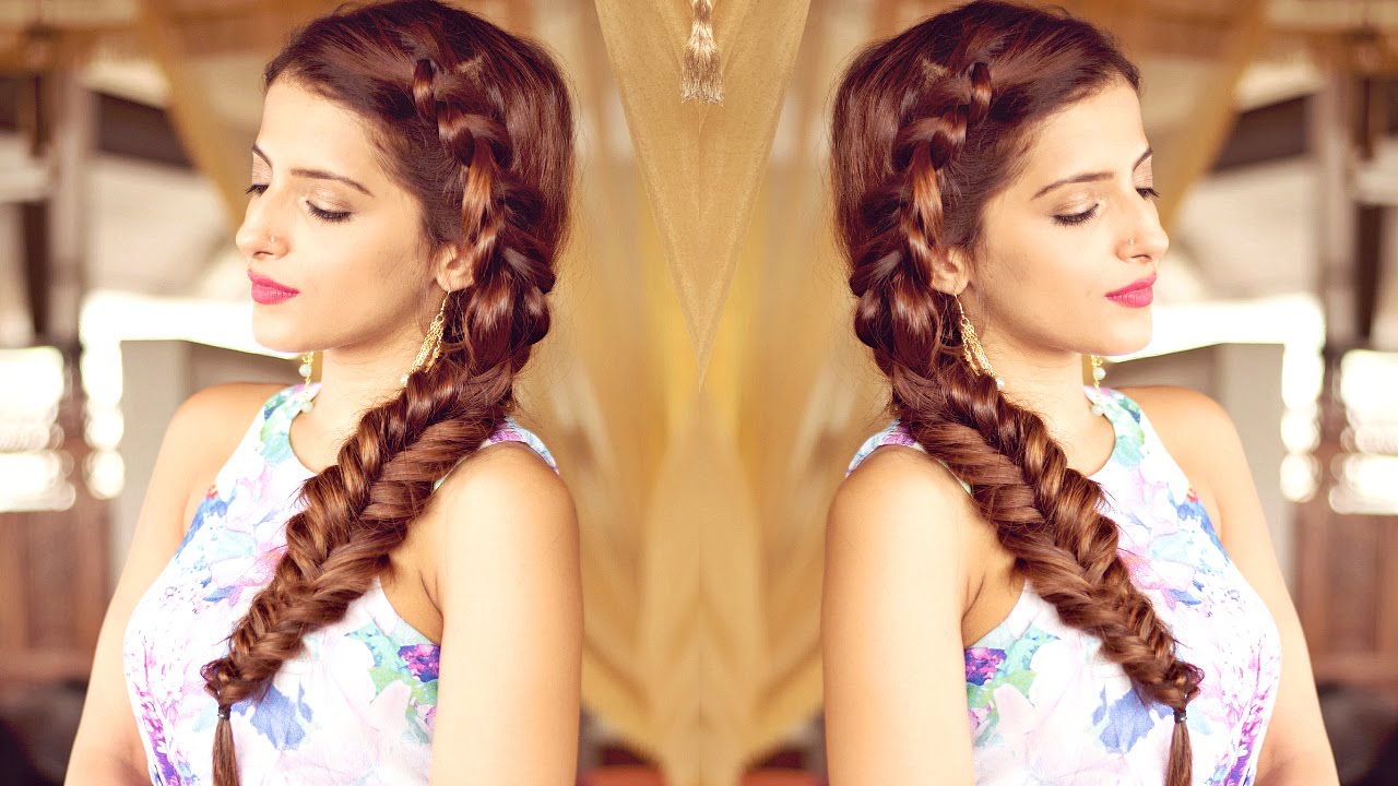 Pretty Braided Hairdo Inspiration for Wedding Ceremonies by Real Brides   WeddingBazaar