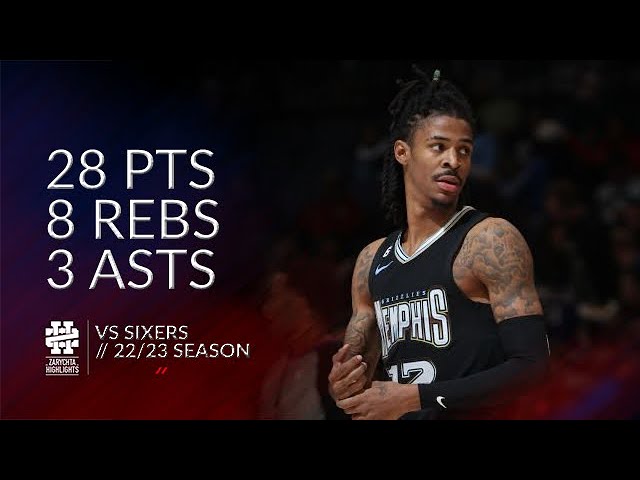 Ja Morant 35 pts 3 threes 10 asts vs Nuggets 22/23 season 