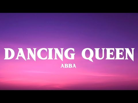 ABBA - Dancing Queen ( lyrics video ) - YouTube