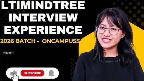 LTIMindtree interview experience oncampus #2026batch | GET role | interview questions