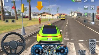 City Taxi Sim 3D - Realistic Car Driving Games Android iOS Gameplay #66 screenshot 3