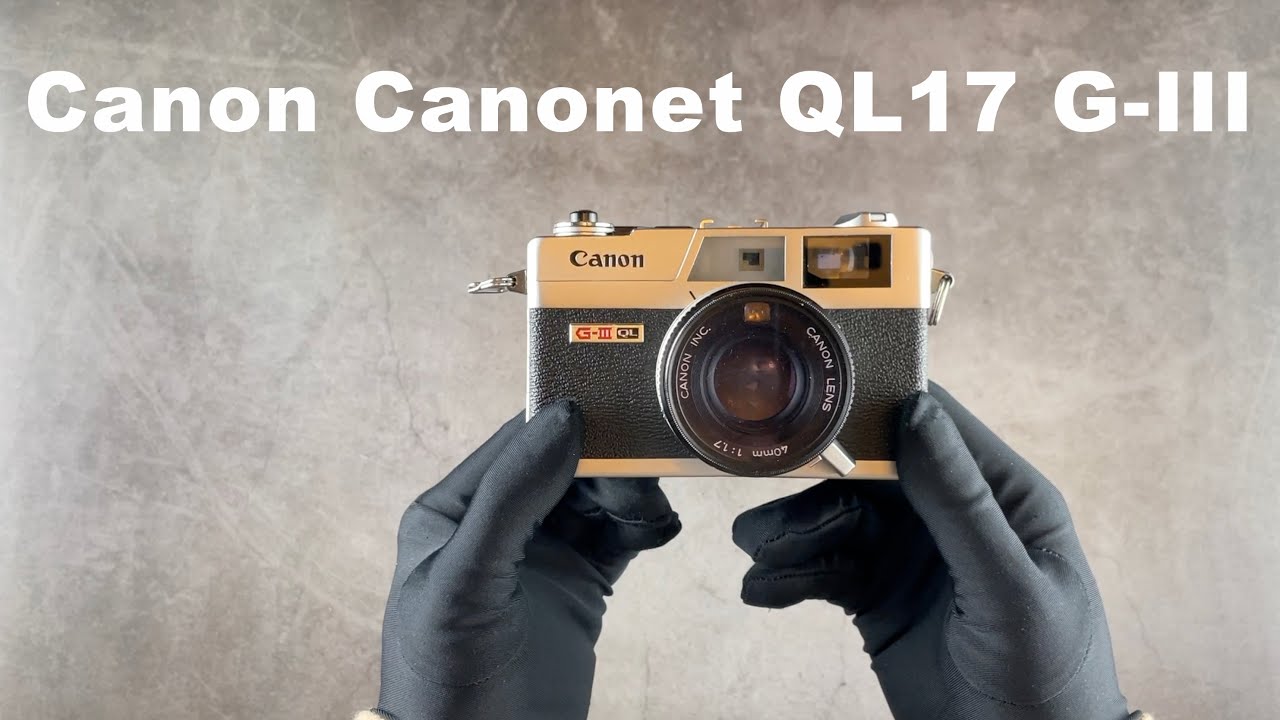 Unboxing Canon Canonet QL17 G-III RF Film Camera | ASMR - YouTube