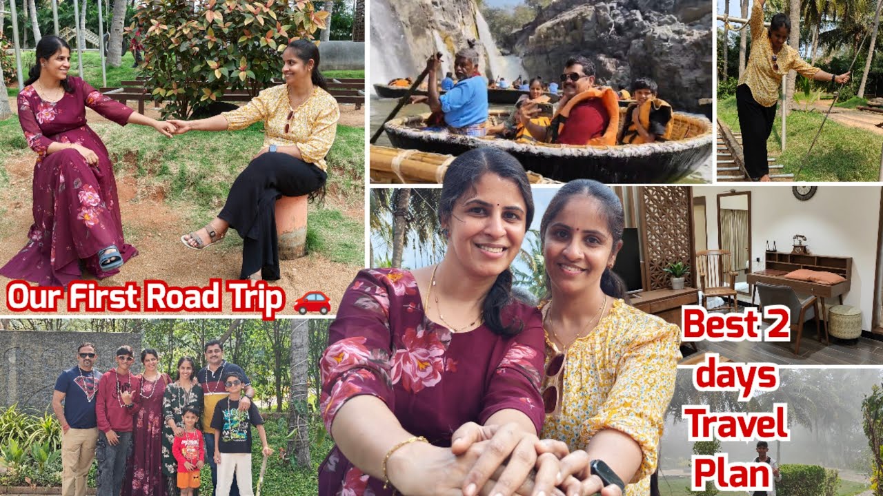 FINALLY FIRST TRIP TOGETHER♥️Best Moments | Affordable 2-Day Travel Plan |Twins vegkitchen Road Trip