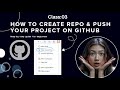 How to Make Git Repository & Push Your Project on GitHub | Full Step-by-Step Guide in Urdu/Hindi