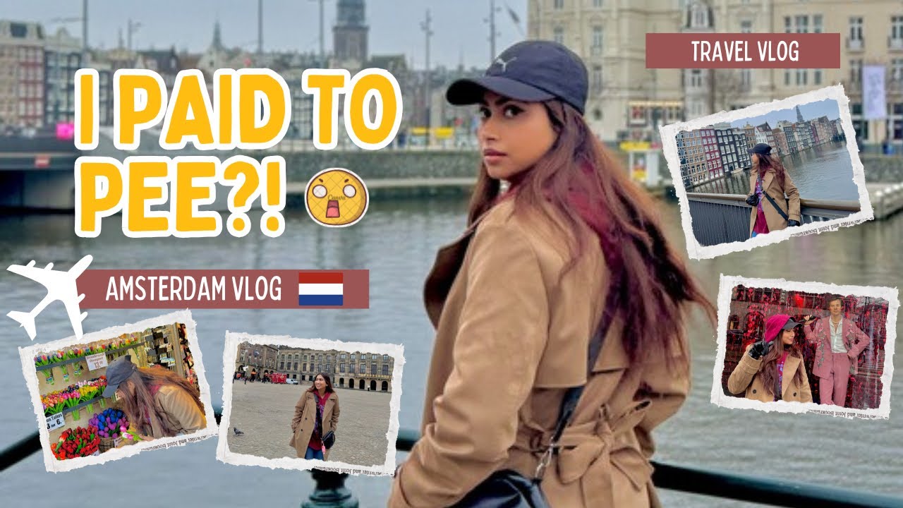 WHY I PAID TO PEE IN AMSTERDAM? 😲 | Netherlands 🇳🇱 | Europe | Solo Trip | WATCH NOW | Travel Vlog 