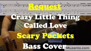 Miniatura de vídeo de "Crazy Little Thing Called Love - Scary Pockets - Bass Cover - Request"