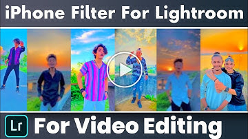 Add Real iPhone Filters For Videos In Lightroom Mobile | Iphone Vivid Filter For Videos