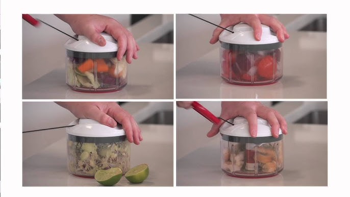 Zyliss Zick Zick Mini Food Chopper - YouTube