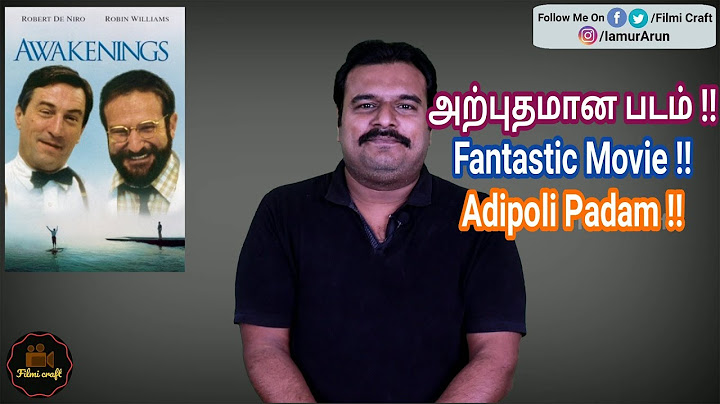Awakenings (1990) Hollywood Drama Movie Review in Tamil by Filmi craft Arun