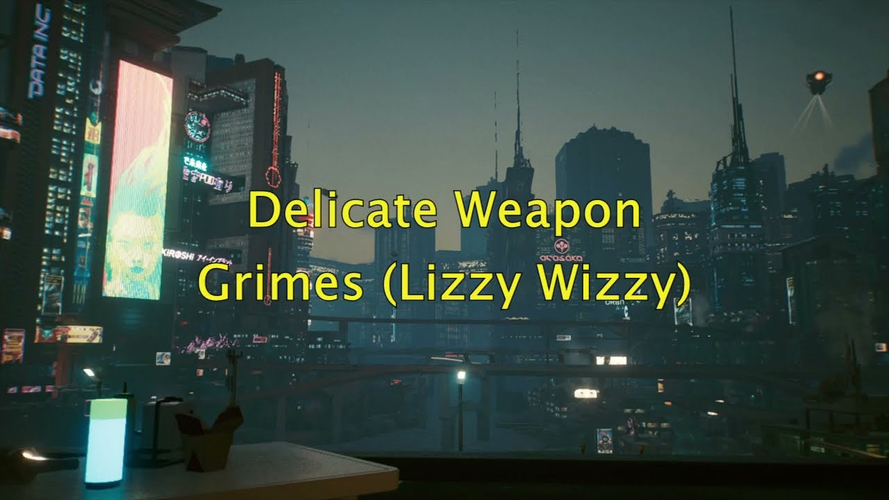 Grimes (Lizzy Wizzy) - Delicate Weapon (Lyrics)