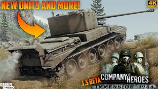NEW UNITS, SOUNDS AND MUCH MORE! Company Of Heroes Immersion Mod Beta 1.5