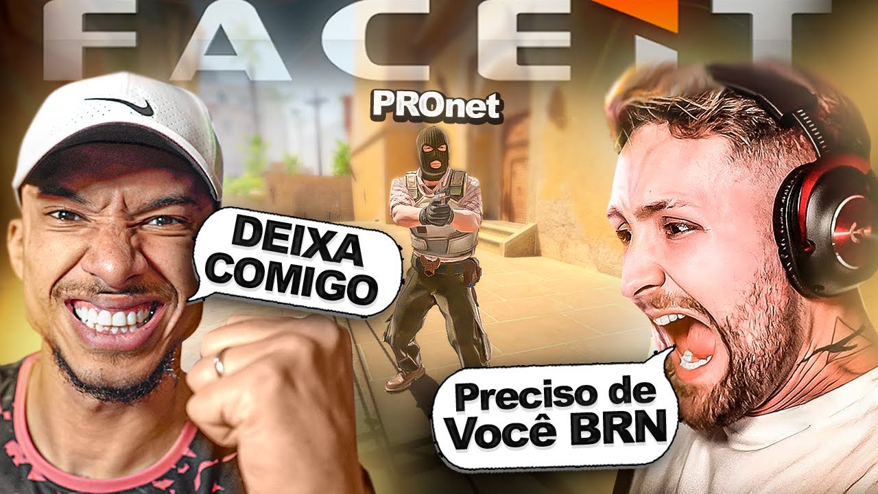 FKS me CHAMOU pra JOGAR CONTRA os PRONET (tive que jogar sério)