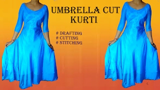 In this video i will teach you how to make umbrella cut long designer
kurti which is very trending now a days. pragya of starplus also wear
type kurt...