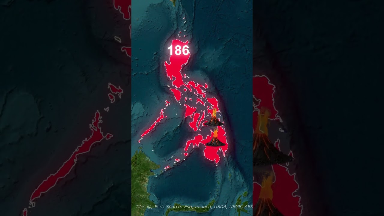 ⁣The Philippines Is Way Bigger Than You Think 🇵🇭🌏 #geography #map