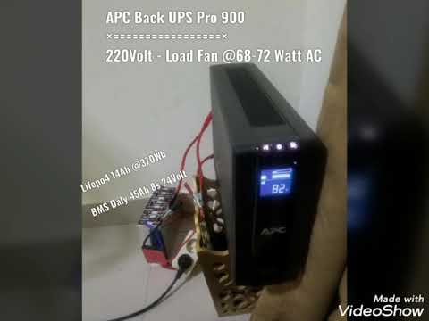Lithium battery (Lifepo4) UPS APC Back-UPS Pro 900