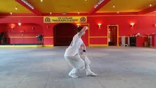 Cleveland Shaolin Kung Fu Academy Tong Bi Quan Done By Sifu Robert Antioch