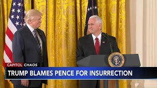 Donald Trump blames Mike Pence for Jan. 6 Capitol riot: Washington Post report