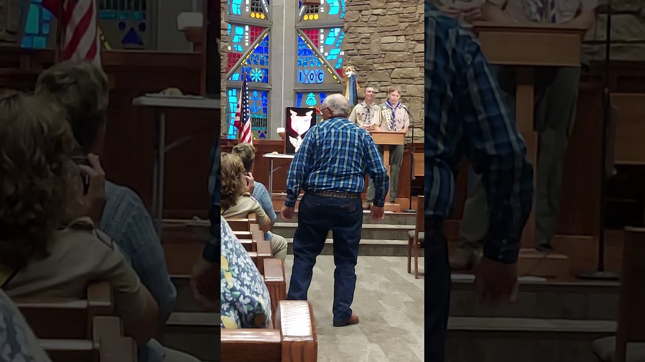 Drew's Eagle Ceremony