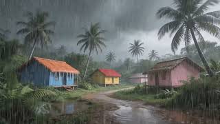 Continuous Rain 🌙 3 Hours Sleep Sounds (No Interruptions)