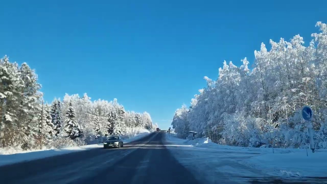 Beautiful scenery in Finland.