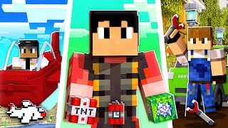 Minecraft MAS temos CLASSES DIFERENTES! #3 ✈‍