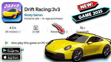 Drift Racing:3v3 - Sport Cars Racing Simulator 2025 - Android / iOS / GamePlay [FHD]