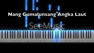 Nang Gumalunsang Angka Laut - Eddy Silitonga | Piano Tutorial by Andre Panggabean