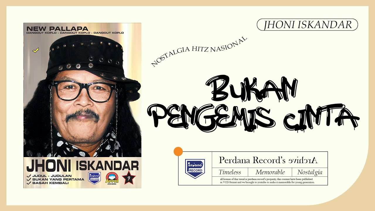 Jhoni Iskandar Ft New Pallapa  - Bukan Pengemis Cinta (Official Music Video)