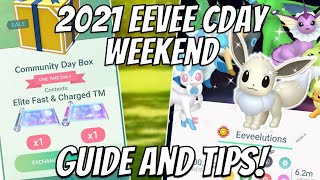 Eevee 2021 Community Day Weekend Guide and Tips for Pokemon Go!