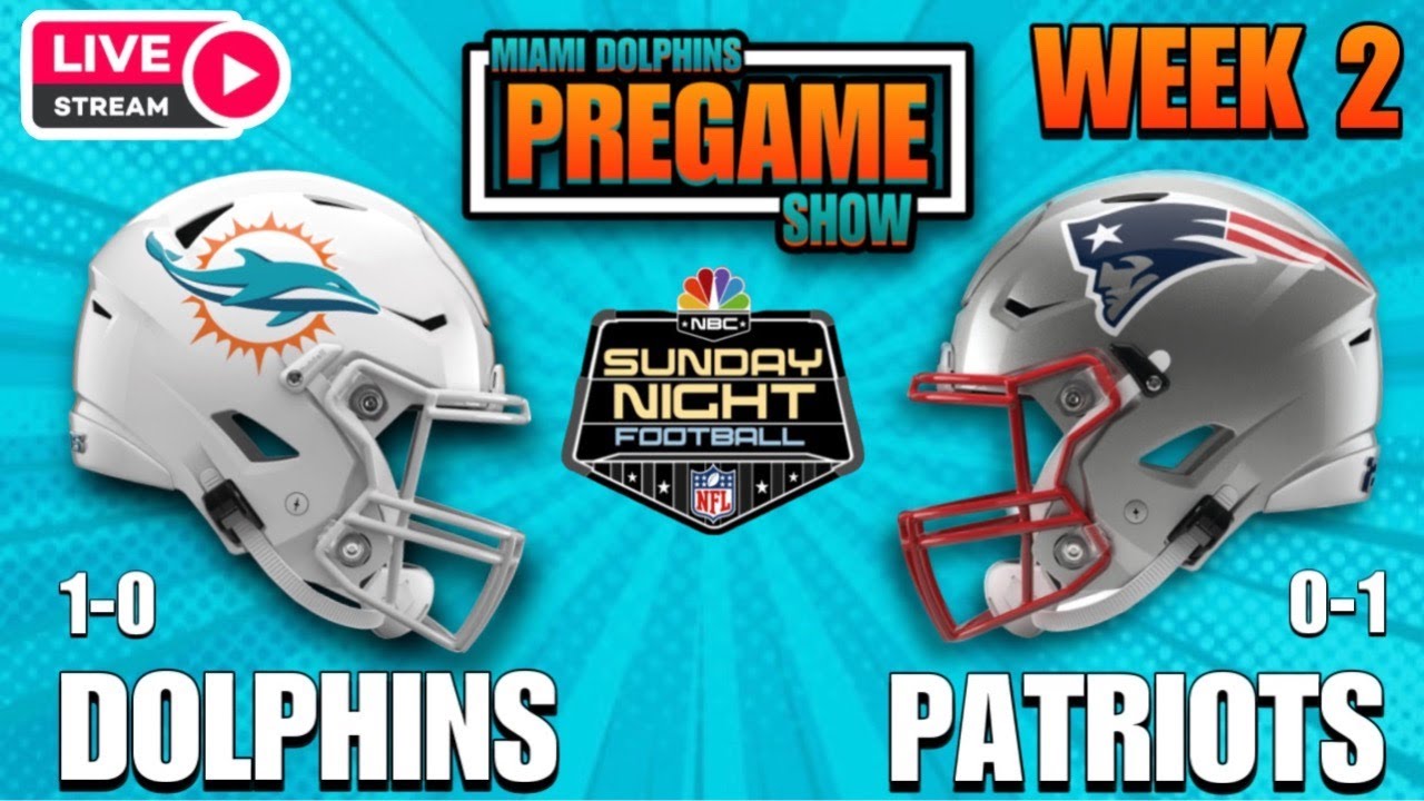 MiamiDolphins Pregame Show Week 2 - #Dolphins vs #Patriots 