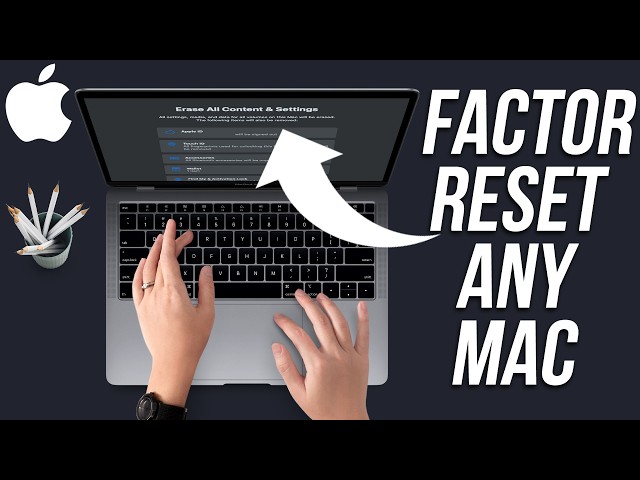 How to Erase and Factory Reset Your Mac - New EASY Method class=