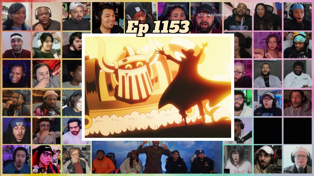 JOYBOY'S HAKI IS INSANE!  | ONE PIECE | EPISODE 1153 | MEGAAA REACTION MASHUP | ワンピース
