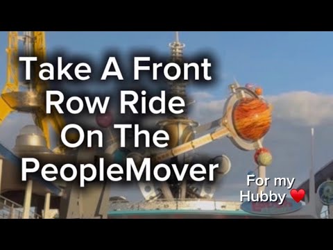 Front Row on the PeopleMover - The Best View - For My Hubby