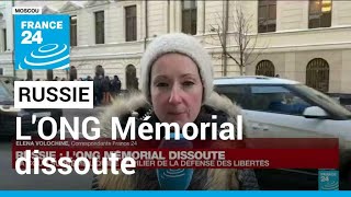 Russie : la Cour suprême liquide l'ONG Mémorial, pilier de la société civile • FRANCE 24