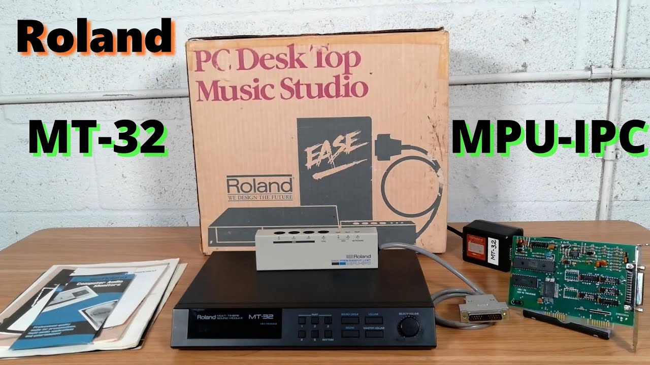Roland PC Desktop Music Studio with MT-32 and MPU-IPC : r