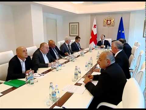 სამუშაო შეხვედრა გუბერნატორებთან
