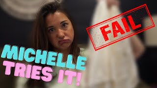 Michelle Tries it!! ep 2   Natural Dyeing FAIL!!