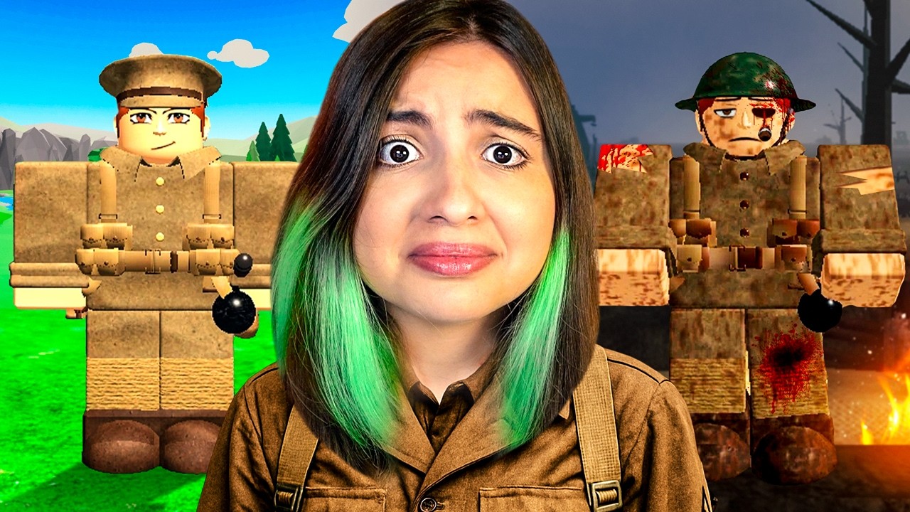 O JOGO TRAUMATIZANTE DO ROBLOX SOBRE GUERRA... BIZARRO.