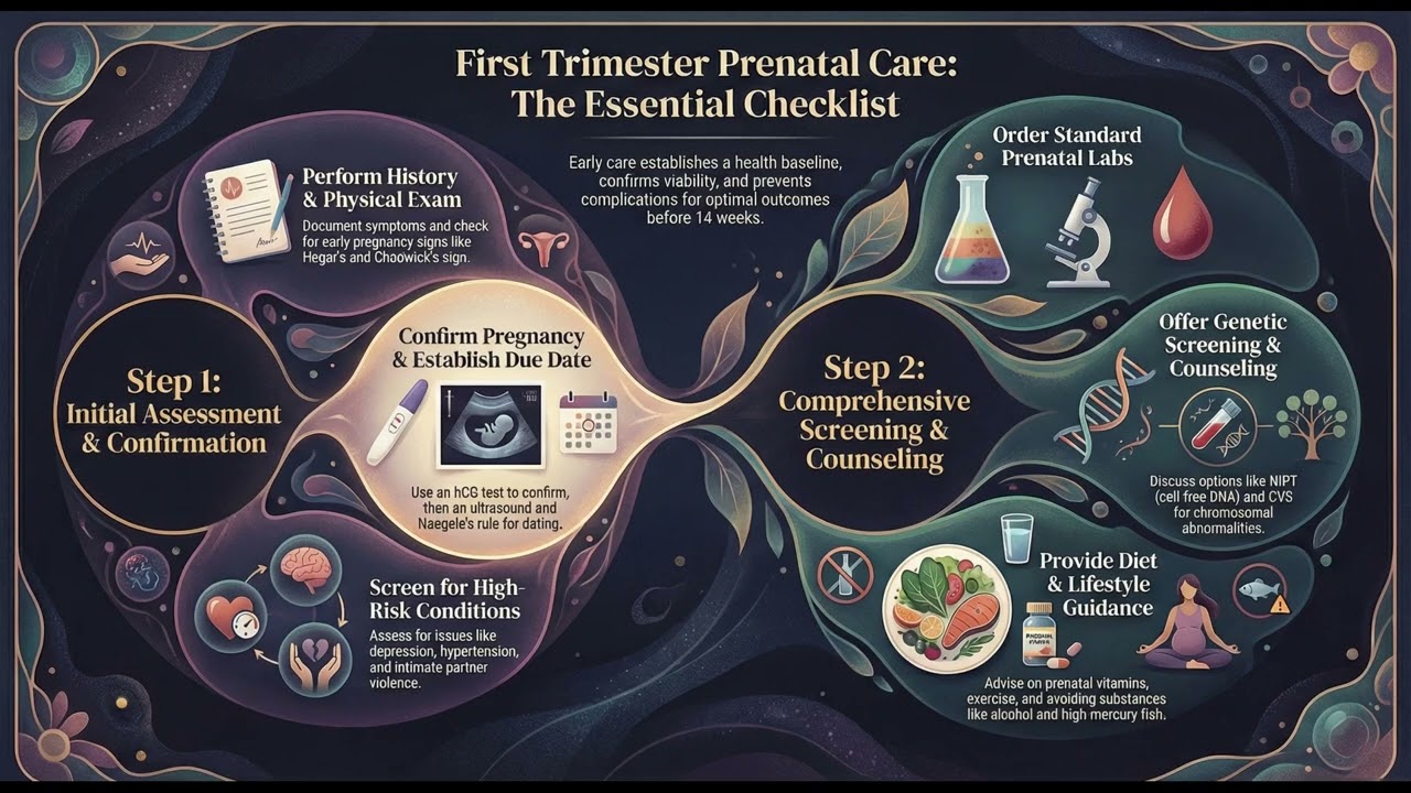 Дородовое наблюдение в первом триместре