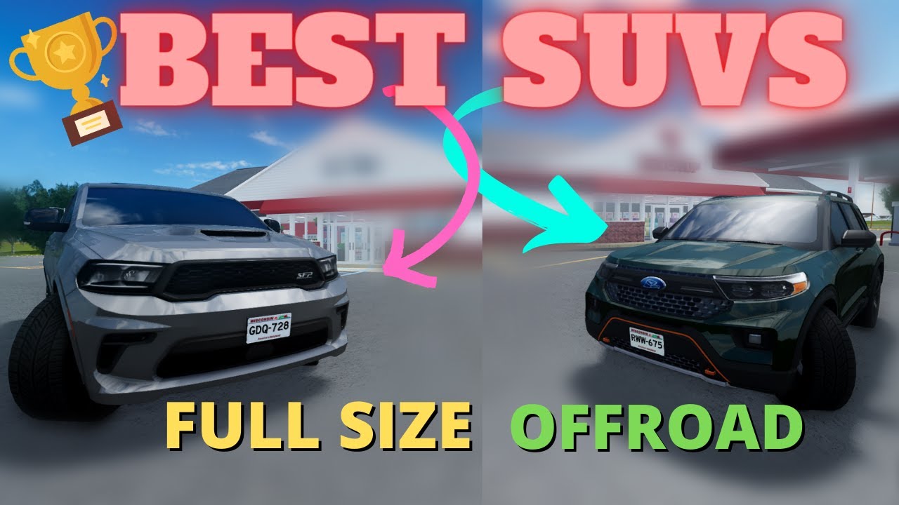 The BEST SUVS in GREENVILLE!!! Roblox Greenville (part 1) YouTube