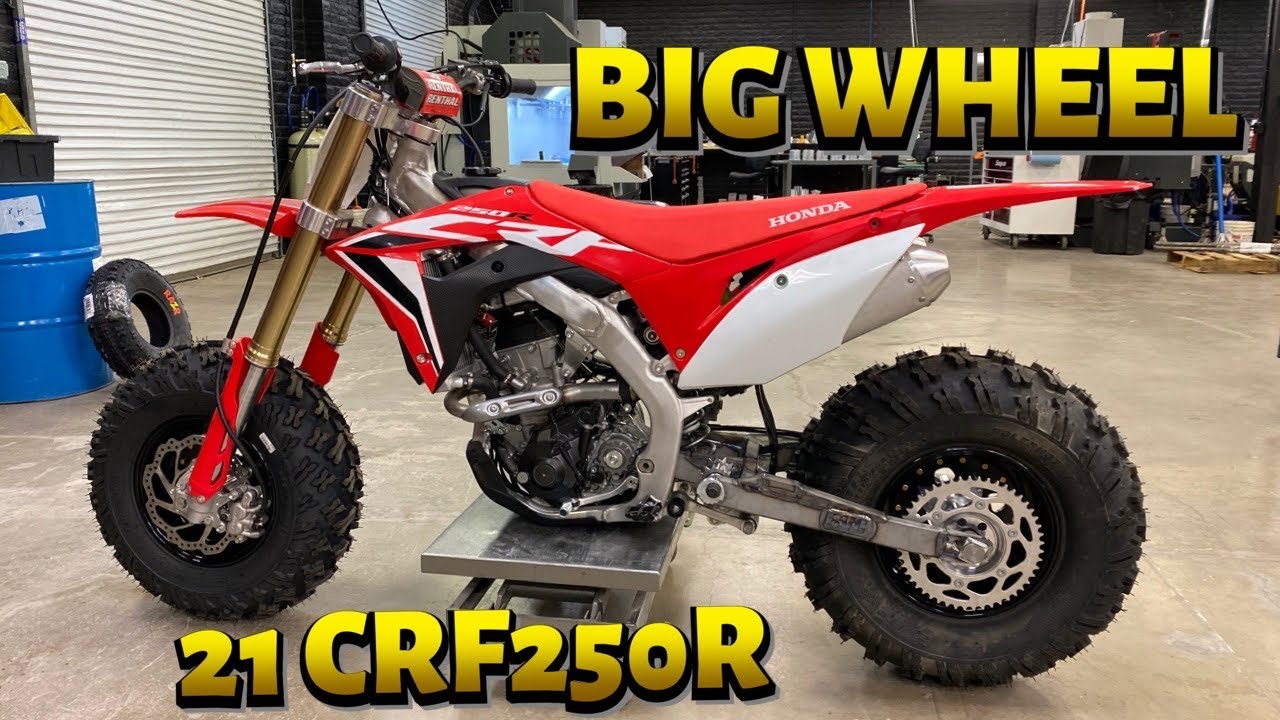 2021 Honda CRF250R Big Wheel project Part 1 BVC OFFROAD YouTube